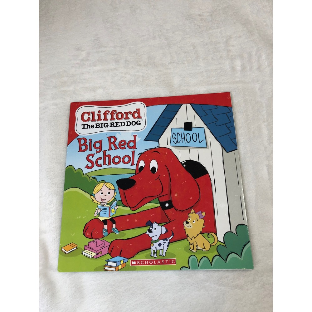 Clifford The Big Red Dog Big Red School Paperback Childrens Book